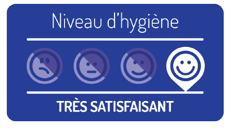 logo restaurant hygiène très satisfaisant
