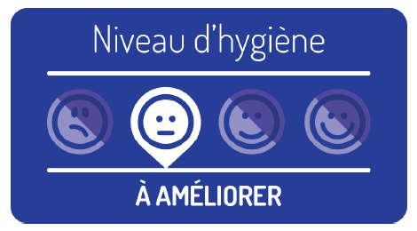 logo restaurant hygiène à améliorer